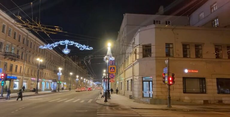 Christmas in St. Petersburg